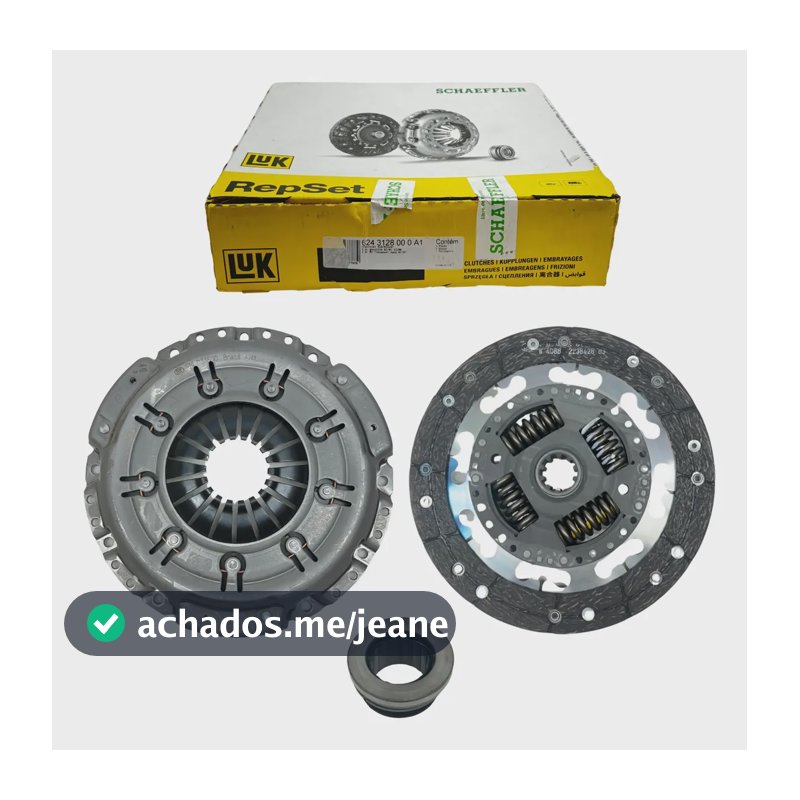 Kit Embreagem S10, Blazer 2.2, 2.4 624312800 Luk Original