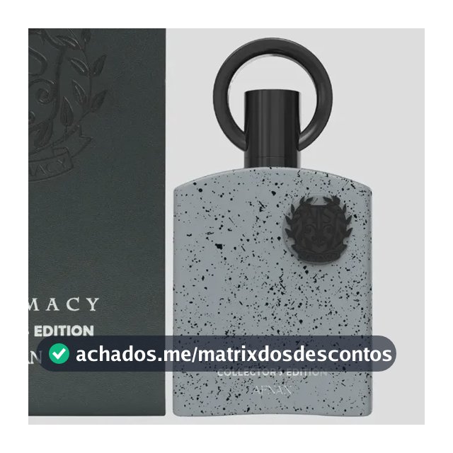 Supremacy Collector's Edition Afnan Perfume Árabe Eau De Parfum 100ml Masculino