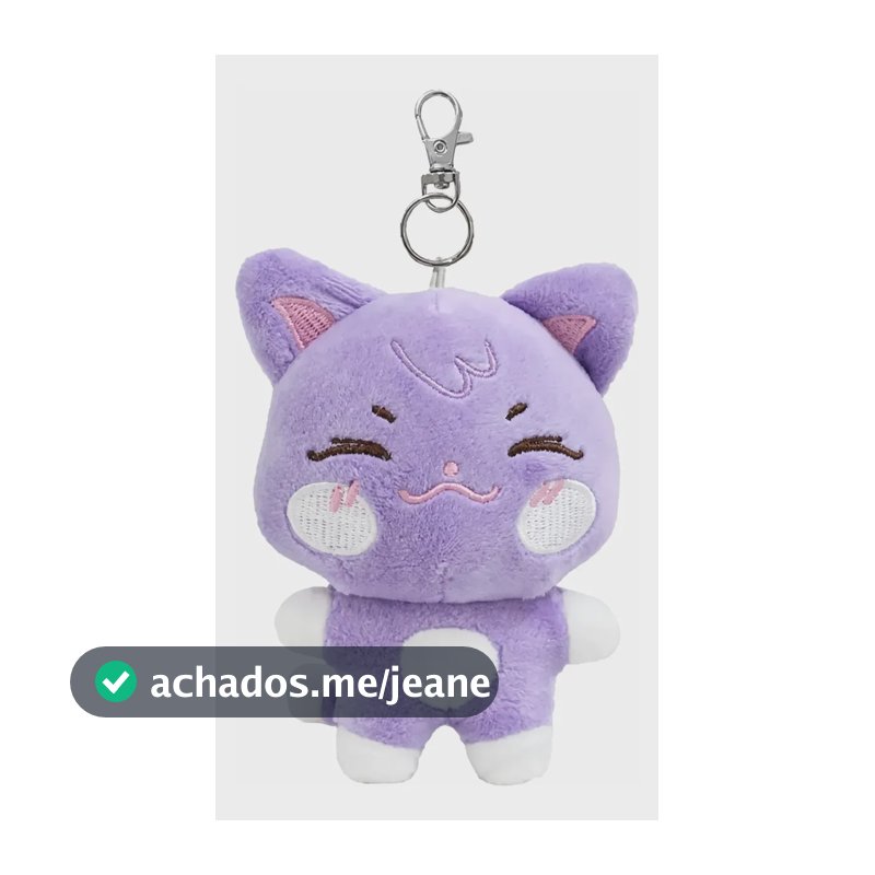 Chaveiro De Pelúcia Ateez Aniteez Colecionável Kpop Atiny Sandeoki