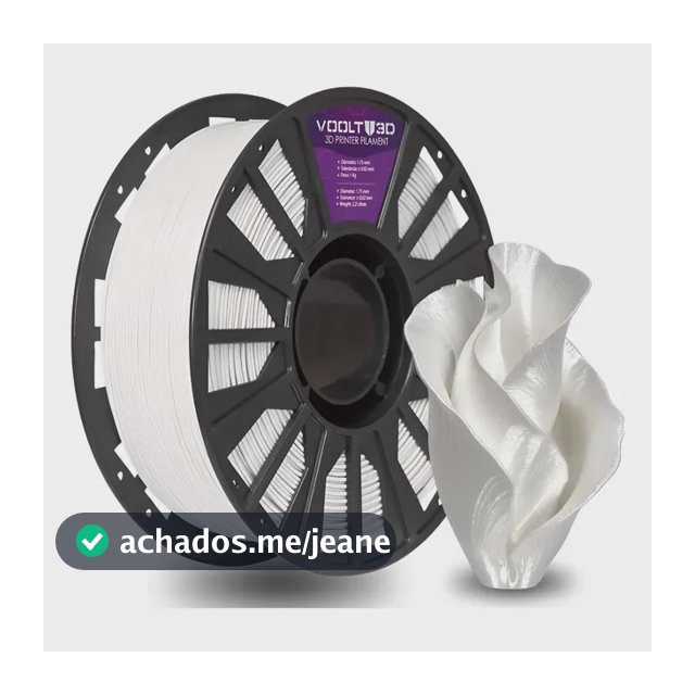 Filamento Pla Branco Off White Evo 1kg Peças 3d Nacional Branco Off White Evo
