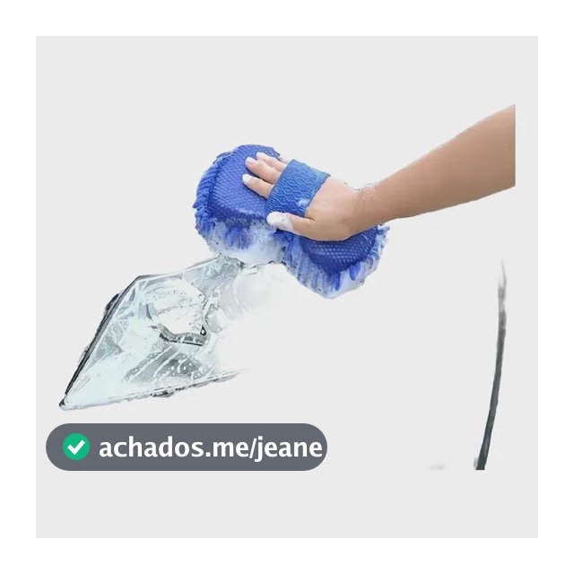 Luva De Microfibra Para Lavagem Automotiva