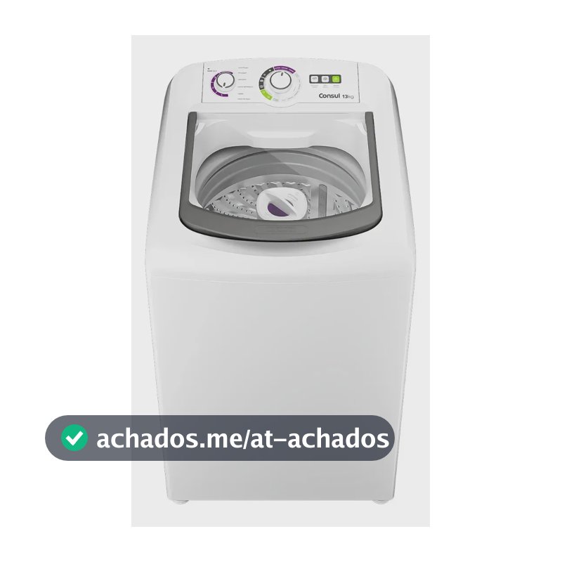 Máquina de Lavar Consul 13Kg Branca Ciclo Edredom - CWH13AB