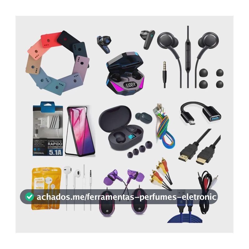 Kit 185 Acessórios P/ Celular E Capas Atacado+40 Brindes Variadas Misto