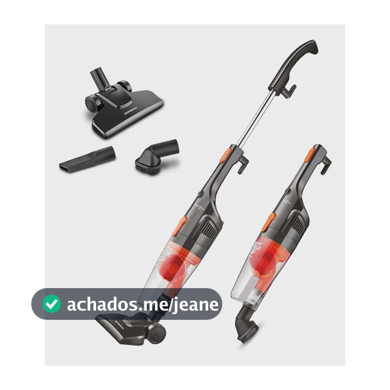 Aspirador de Pó Vertical Turbo Cycle Mondial 1100W - AP-35
