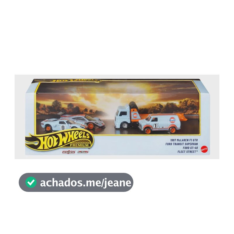 Kit Carros Hot Wheels Hw Le Mans 1:64 Colorido