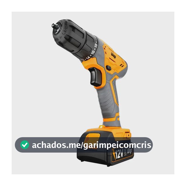 Parafusadeira e Furadeira WF12K3.2 Bateria 12V WAP