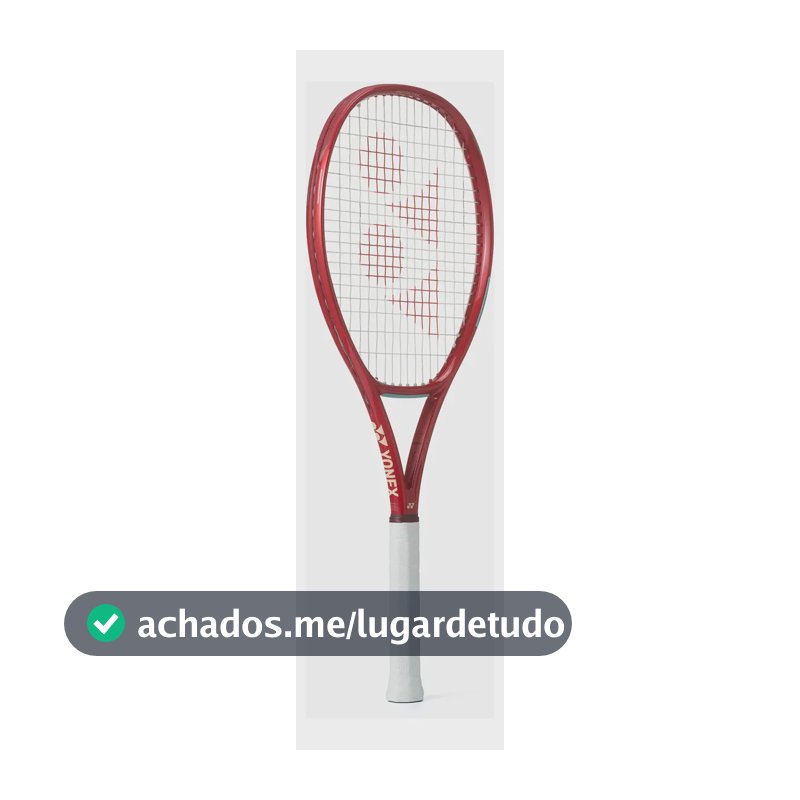 Raquete de tênis Yonex Vcore 100l 280gr G8 2026 vermelha 4 1/4