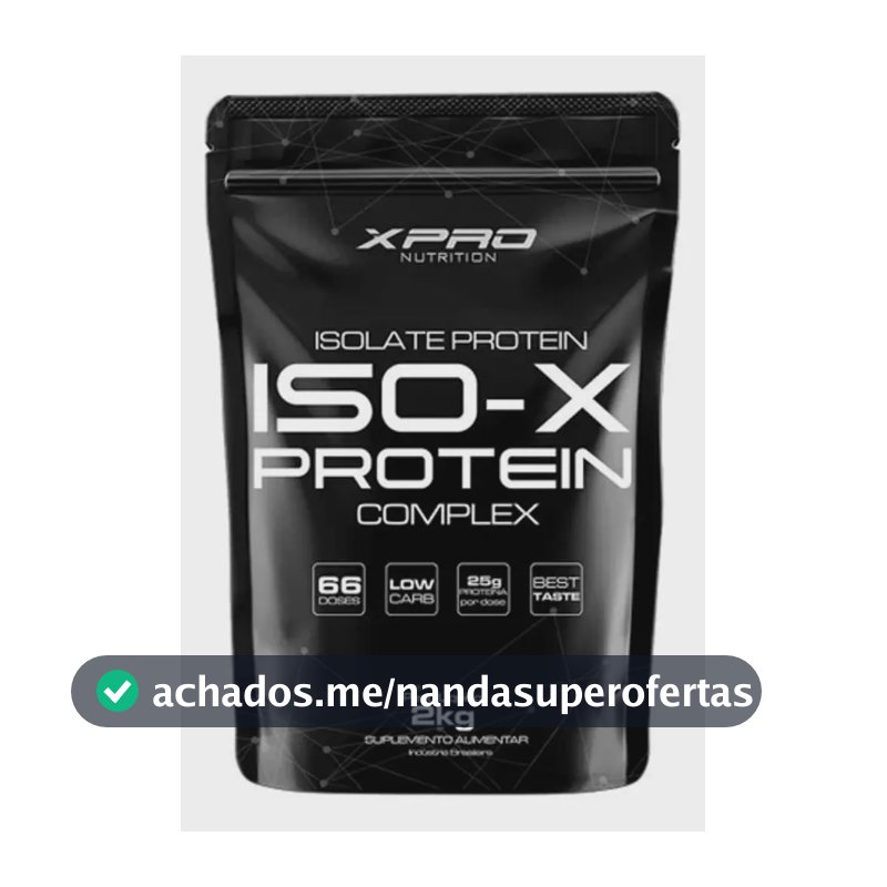 Isox Protein Complex Refil 2kg Sabor Baunilha - XPro Nutrition