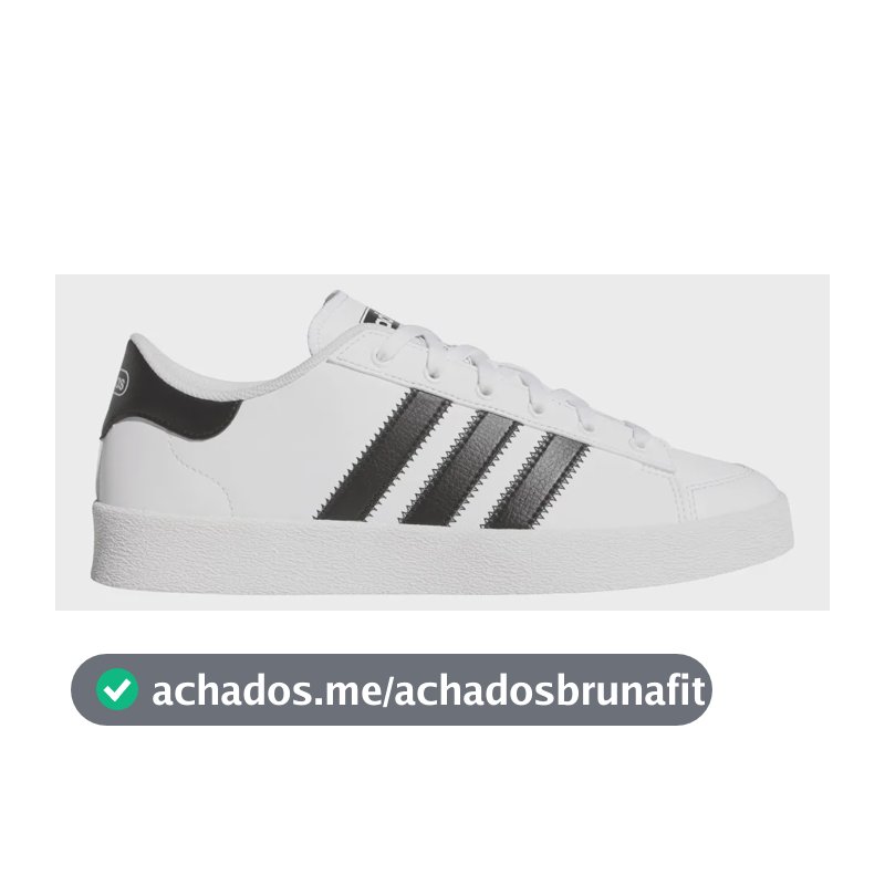 Tênis Masculino E Feminino Jump Hook adidas Branco Liso 34 Br