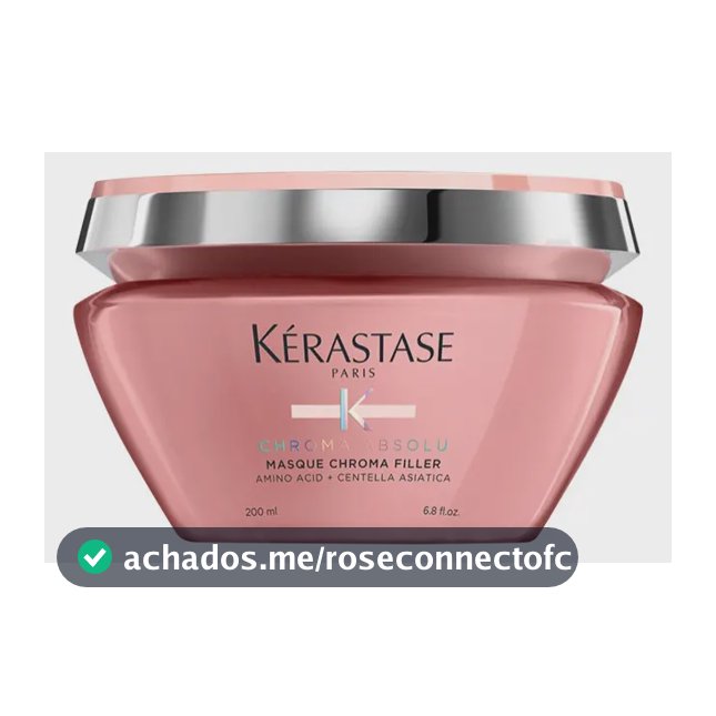 Máscara Capilar Kérastase Chroma Absolu Filler, Para Cabelos Porosos, Sensíveis ou Danificados 200ml