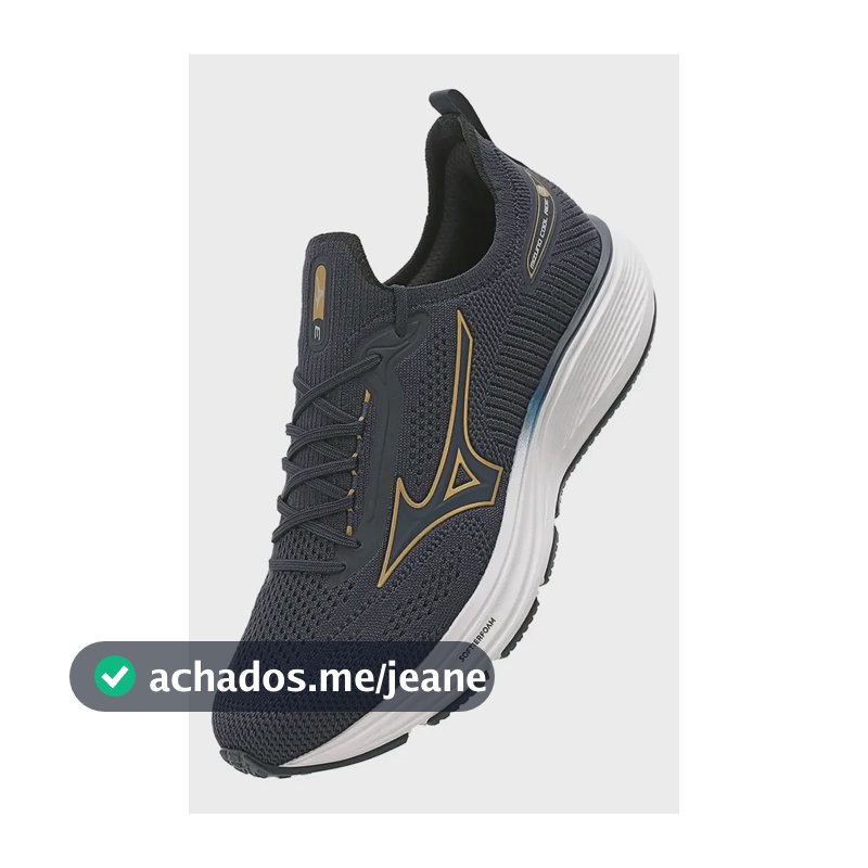 Tênis Mizuno Cool Ride 3 Esportivo Corrida Academia Original Marinho Liso 42