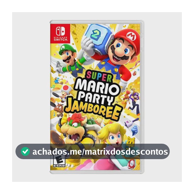 Super Mario Party Jamboree Switch Midia Fisica