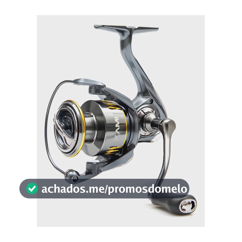 Molinete Daiyama Kami 4000 Prateado 7 Rolamentos Arrasto 6.5kg