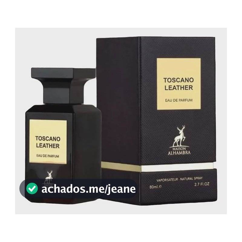 Perfume Maison Alhambra Toscano Leather Edp 80ml + Volume da unidade 80 mL