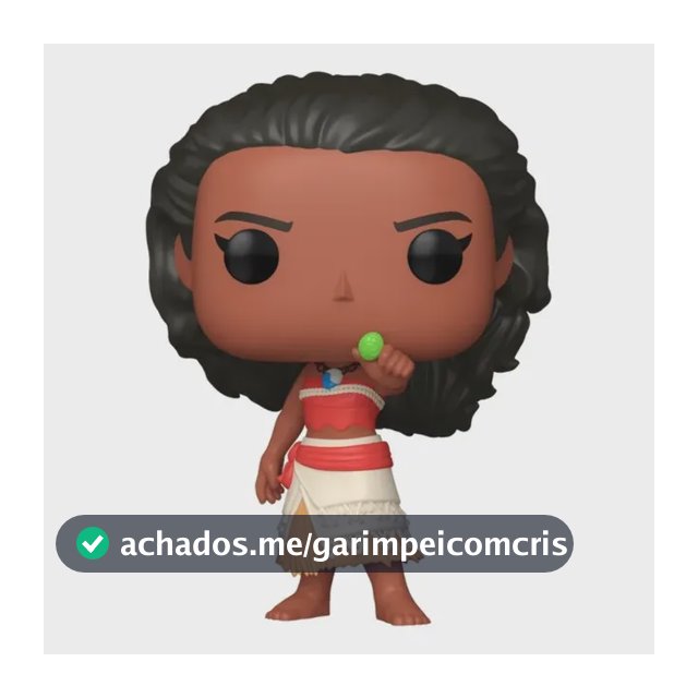 Boneco Funko Pop Disney Moana E Coração De Te Fiti