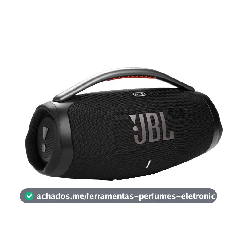 Caixa De Som Boombox 3 Bluetooth Preta Jbl
