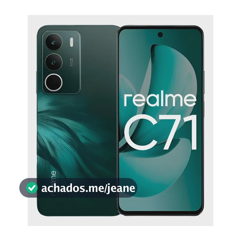 Realme C71 4/128 Verde-escuro