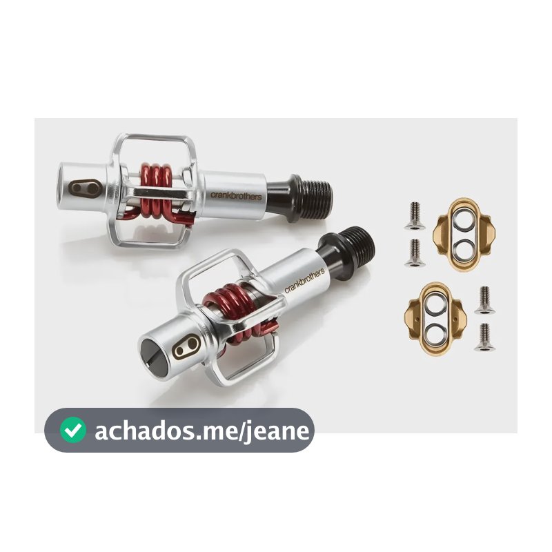 Pedal Crank Brothers Egg Beater Mtb Vermelho