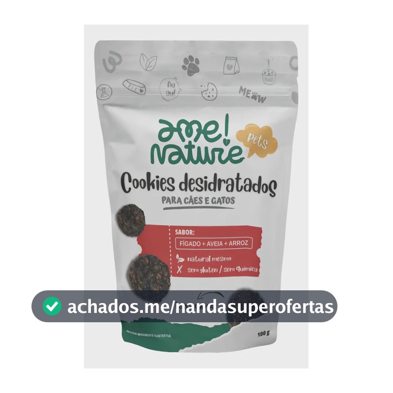 Cookies Desidratados De Fígado- 100g