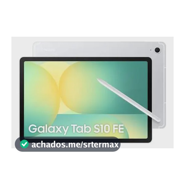 Samsung Galaxy Tab S10 Fe Wifi 128gb Tela 10,9'' 90hz Prata Prateado