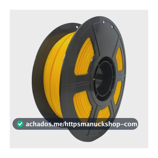 Filamento Petg Impressora 3d 1kg 1.75mm Fusionx Amarelo Canário