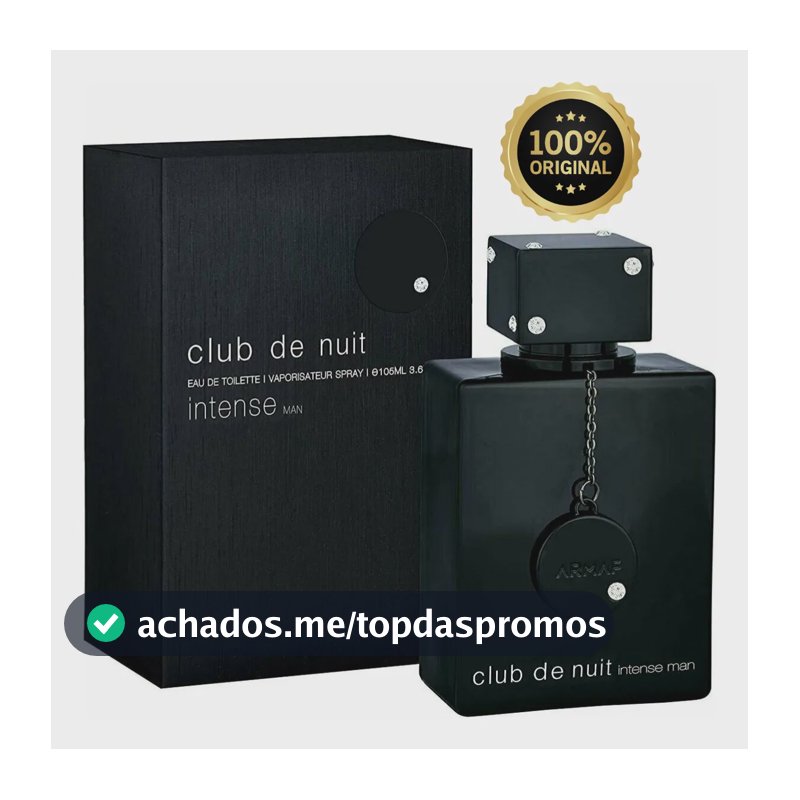 Perfume Club De Nuit Intense Da Armaf Edt 105ml Masculino