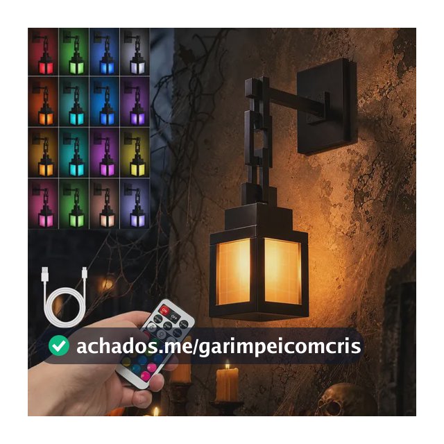 Luminária Noturna Minecraft Pixel Art Led Rgb Usb Infantil Preto 127/220v