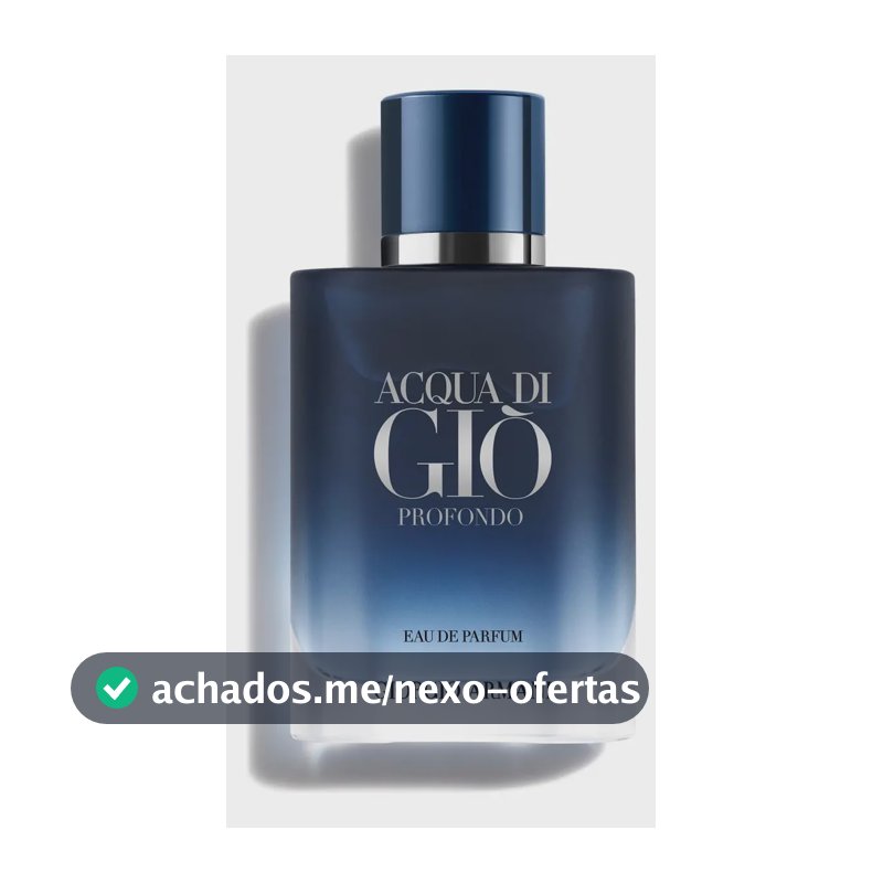 Armani Acqua Di Gi Profondo Eau De Parfum Masculino 100ml