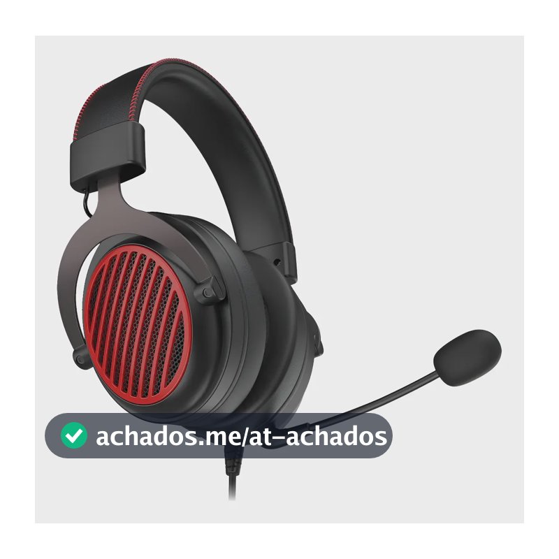 Headset Gamer Redragon Luna Preto H540