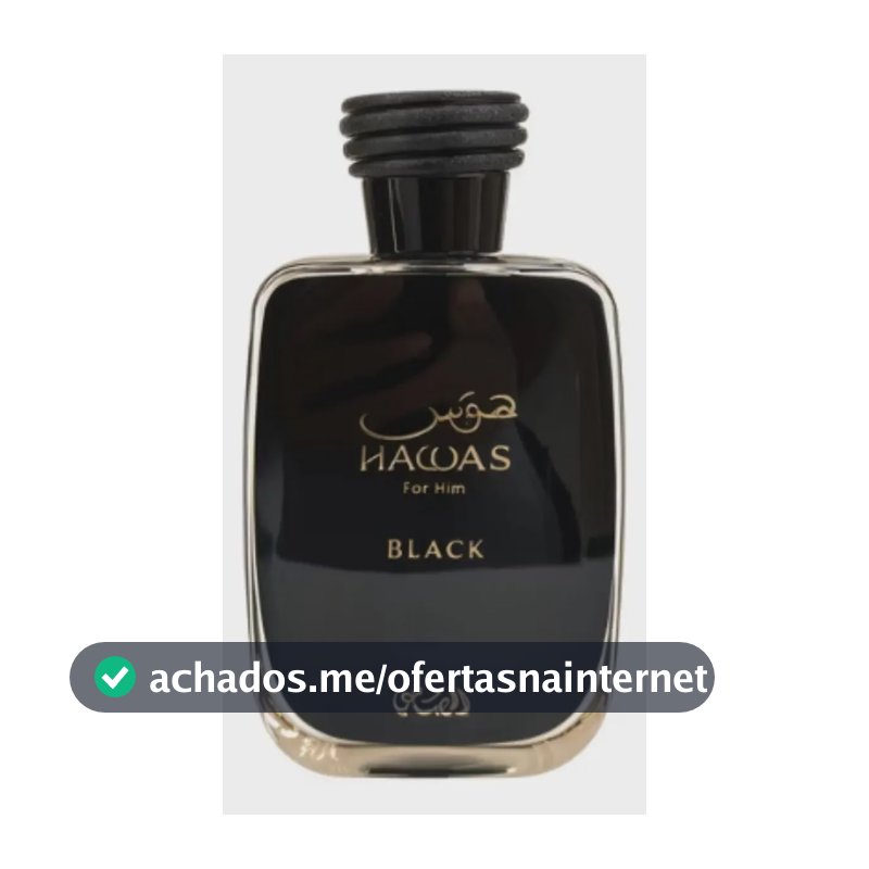 Perfume Árabe Hawas Black Rasasi Masculino 100ml Edp