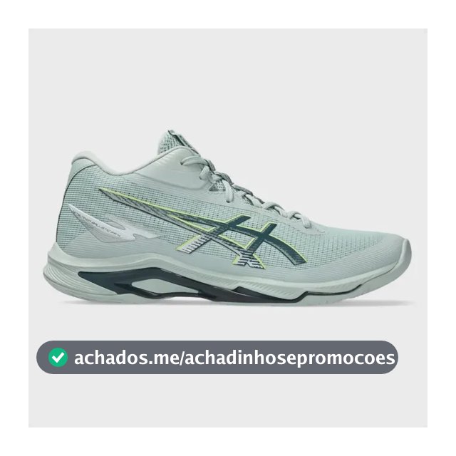 Tenis Asics Netburner Ballistic Ff Mt 4 Lichen Rock/tranquil Cinza 41 Br