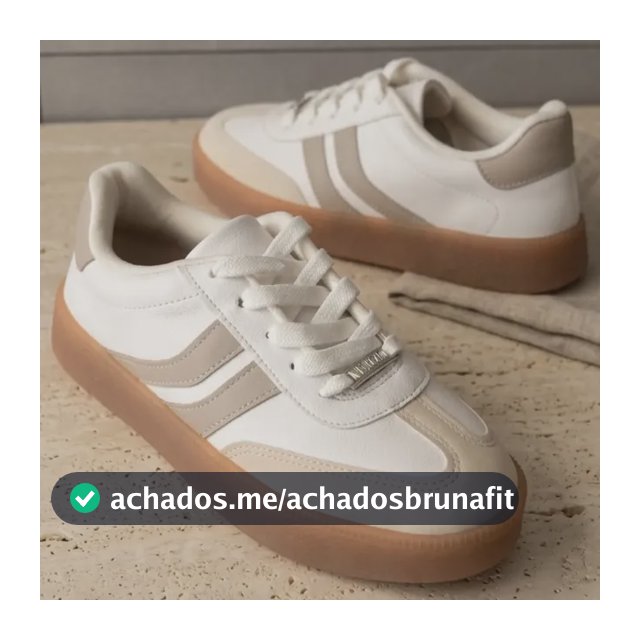 Tenis Feminino Casual Vizzano Flataform Conforto Leve Branco