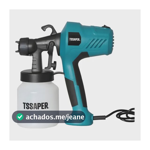 Pistola De Pintura Pulverizadora Tinta C/ Bico De Metal 450w