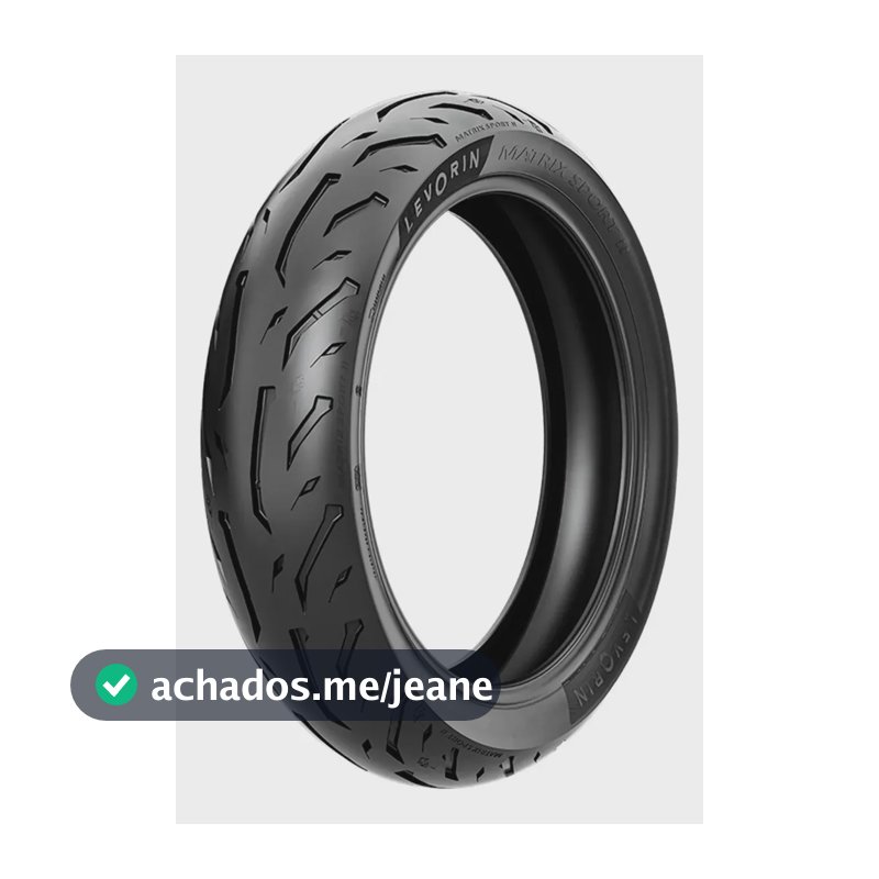 140/70-17 Levorin Matrix Sport 2 Traseiro Twister Cb300, Fazer 250, MT-03, R3, Ninja 300, Z 300, Next 250, Next 300, CB 300 R, CBR 300 R