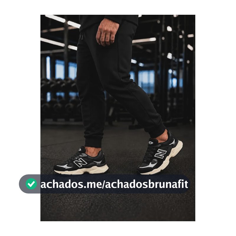 Tênis New Running 9060 Academia Confortavel Envio Imediato Preto 40