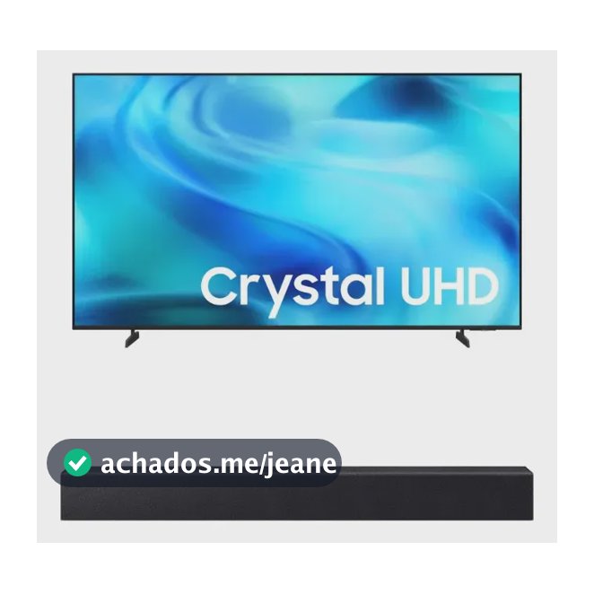Samsung Smart Tv 70 Crystal Uhd 4k 2026 + Soundbar Samsung Hw-b400f