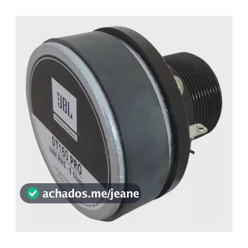 Driver Jbl Dt 160 Pro Selenium 60 W Rms 8 Ohms