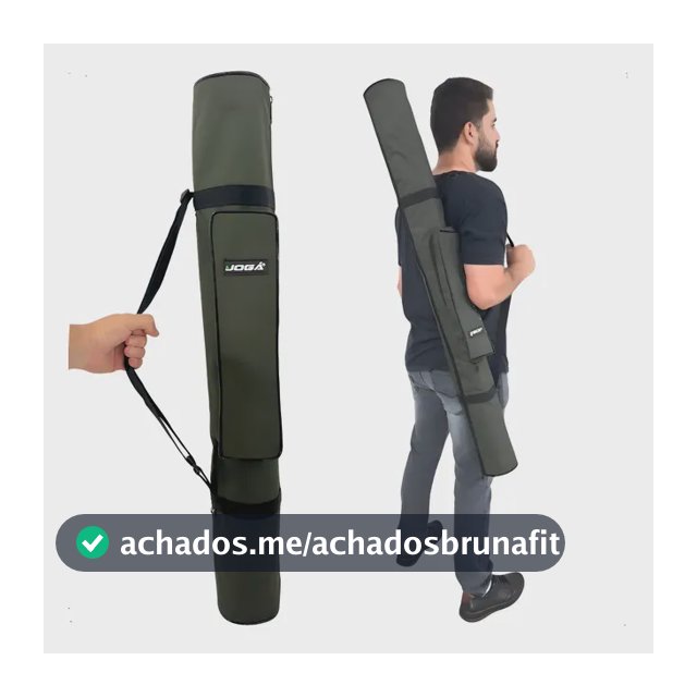 Bolsa Porta Varas Pesca Jogá Bolso Lateral - Várias Medidas
