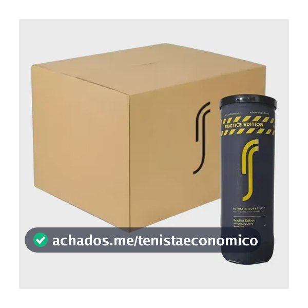Bola De Tênis Robin Söderling Rs Practice Edition 3x24 Amarelo