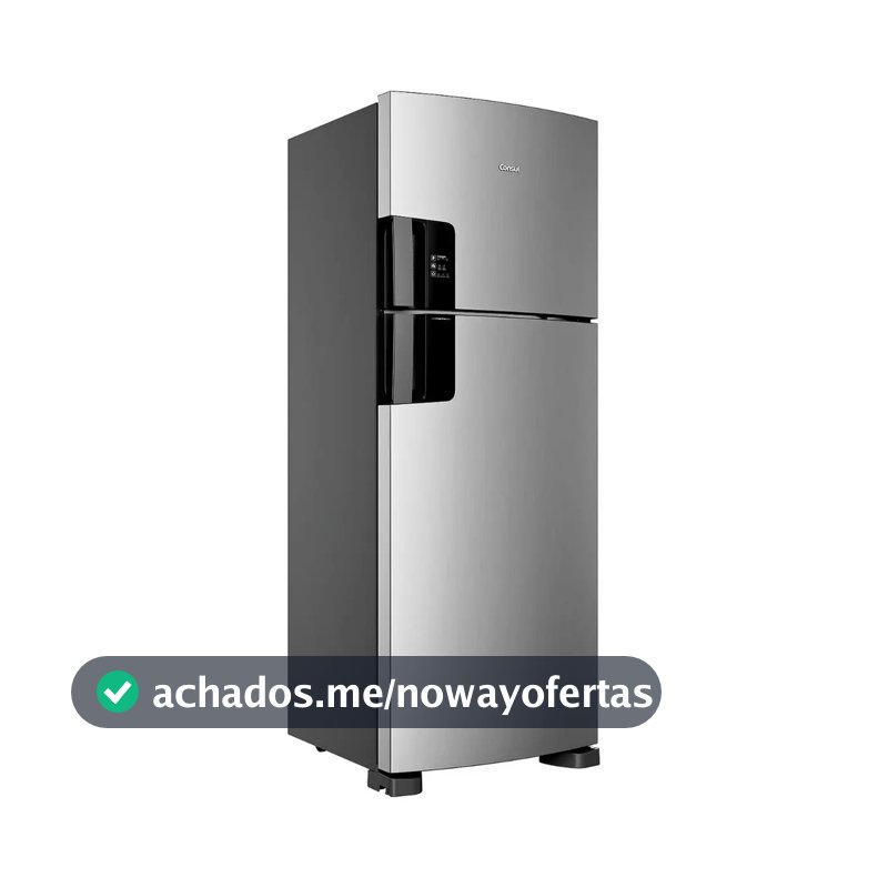 Geladeira Consul Frost Free 455 Litros Duplex Inox - CRM56MK