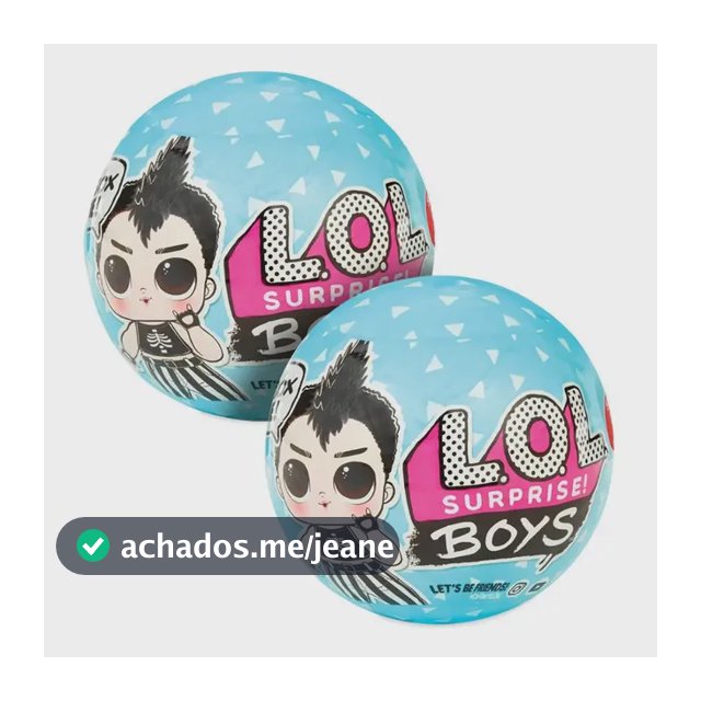 Boneco Lol - Boys Surprise (kit Com 2)