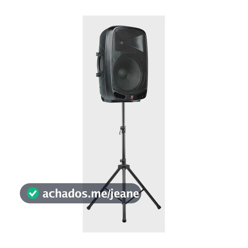 Caixa Ativa Staner PS 1501 Preta Bluetooth 200W Som Profissional Portátil
