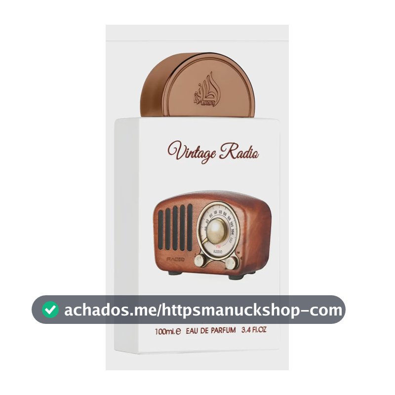 Perfume Árabe Vintage Radio Lataffa Pride Edp - 100ml