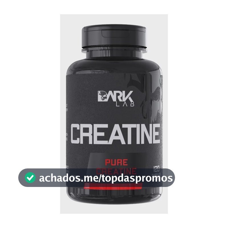 Creatina Dark Lab Premium em cápsula Sem sabor de 120 un