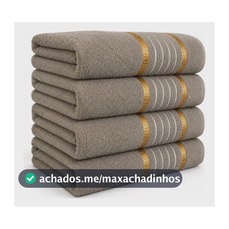 Kit 3 Toalhas De Banho Grande 100% Algodão 68x135 - Promoção