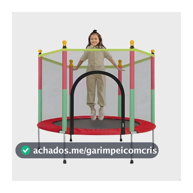 Cama Elástica Pula Pula Infantil Trampolim 1,4 Metros Atentu