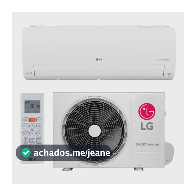 Ar Condicionado LG Ai Smart Inverter Voice 12000 Btus Frio Branco 220v 15669715