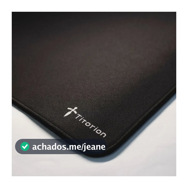 Mouse Pad Gamer Apex Control Profissional 49x42 Mousepad - Preto
