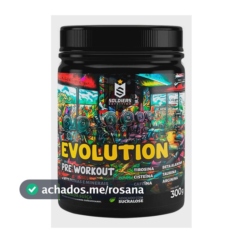 Suplemento Soldiers Nutrition Evolution en pó sabor limonada suíça x 300g