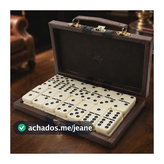 Jogo De Dominó Profissional 28 Peças 12mm Grosso Com Pino Metálico Com Maleta Alça Fechos Estojo Transporte Melamina Duplo Seis Pedras Brancas Jogo De Mesa Família Adultos Estratégia